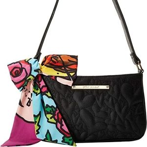 Betsey Johnson Handbag with Scarf